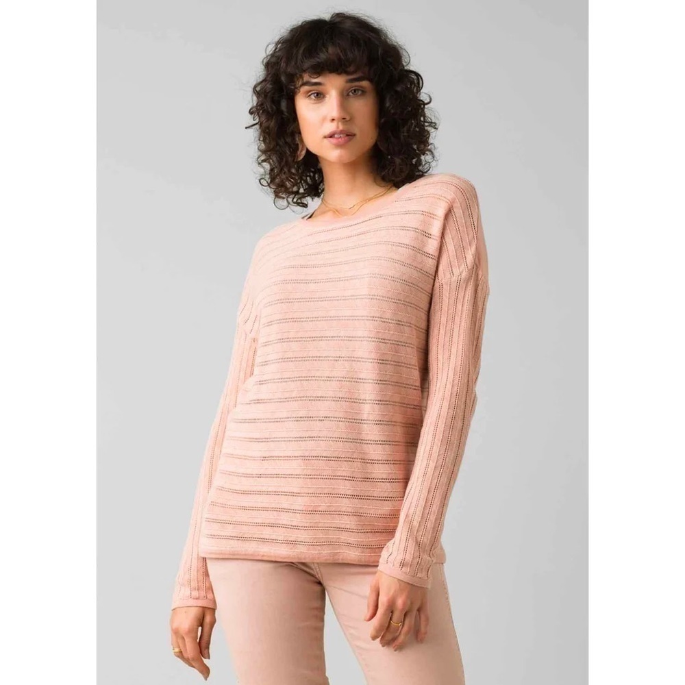 PrAna Madeline Sweater in Champagne, Size M